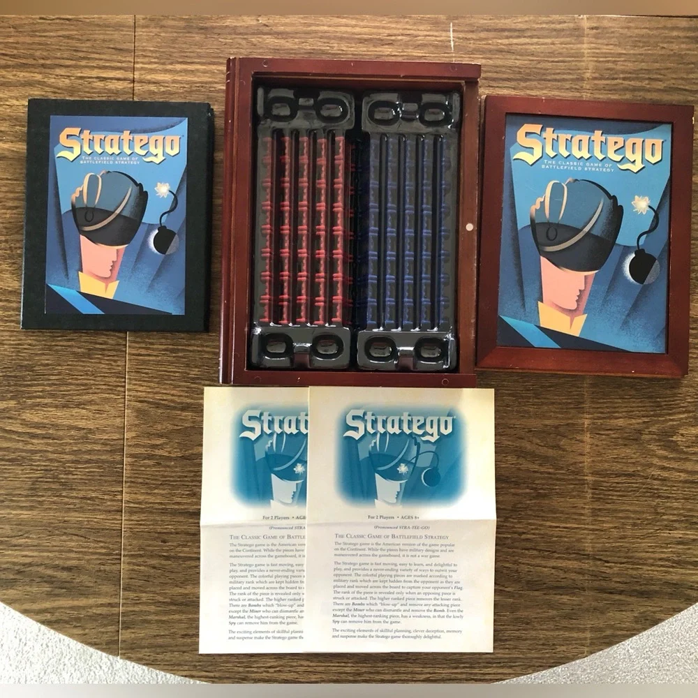 Stratego Board Game by Milton Bradley - Vintage Game Collection